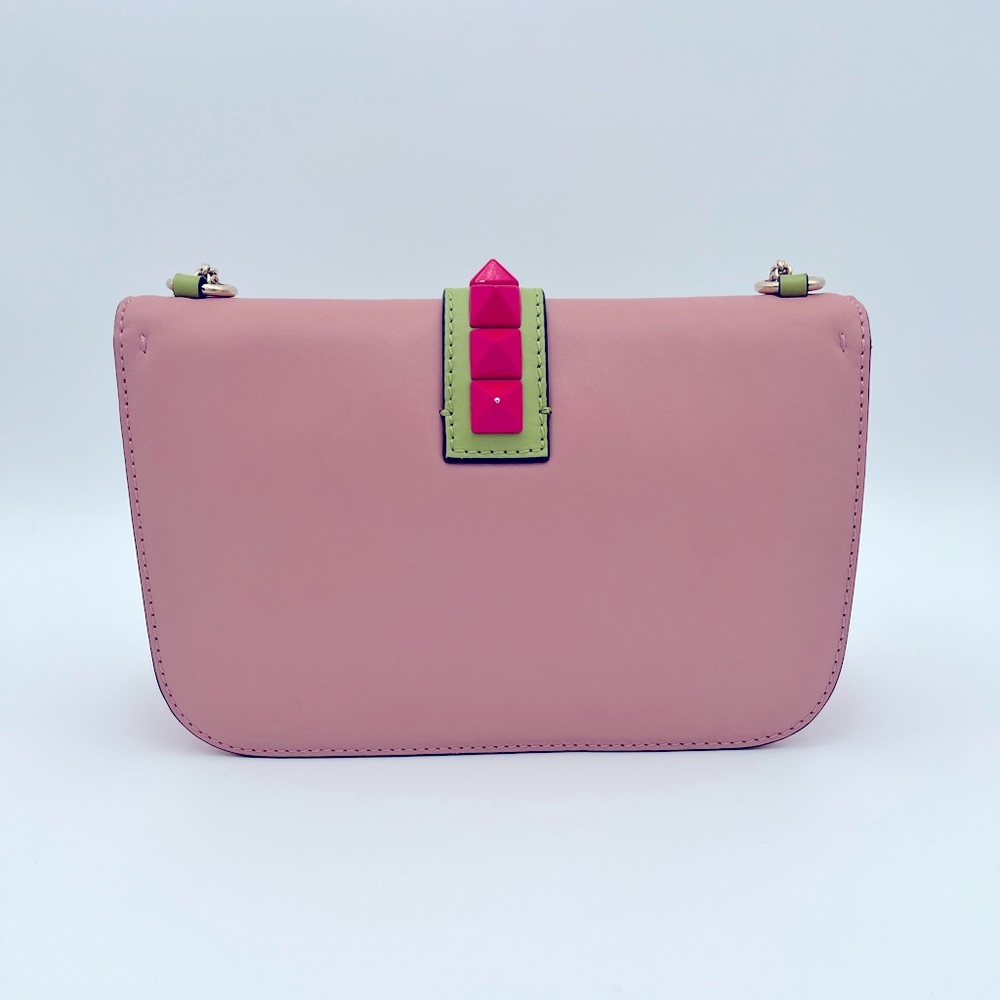 VALENTINO
Roman-Stud Leather Shoulder/Crossbody Bag. - Picture 2 of 9
